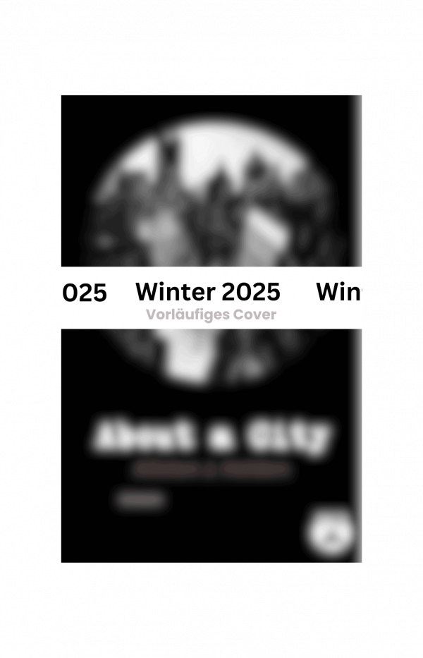 Blurred Cover for a City Noir